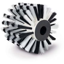 Celloplast - Scheppach Brosse en fibre plastique pour surfaceuse MRS1300 Brosse de rechange - Largeur 100mm - Ø120mm - Pour surface en bois, pierre,