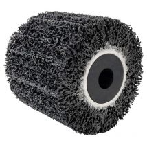 Scheppach Drahtbürste Schleifwalze für Renovierungsschleifer MRS1300, Ausführung: Siliziumkarbidbürste
