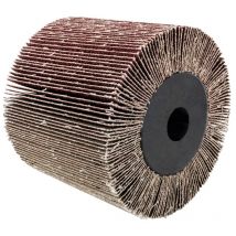 Scheppach Drahtbürste Schleifwalze für Renovierungsschleifer MRS1300, Ausführung: Schleiflamellenbürste