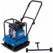 Scheppach - Plaque vibrante thermique HP1800S – Compacteur 6,5 cv – Pression de compactage 23 kN – Profondeur 30 cm – Vitesse 25 m/min – Tapis en