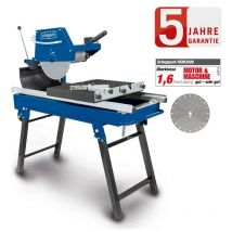 Steintrennmaschine Fliesenschneider HSM3500 + 2. Diamanttrennscheibe - Scheppach
