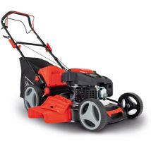 Scheppach - Tondeuse à Gazon Thermique MS200-51 - Autotractée - Moteur 4T - Largeur de Coupe 51cm - Panier 65L - Fonction Mulching & Raccord Rapide