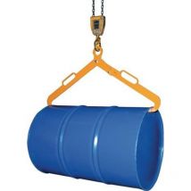 Bauer Scherengreifer LG – 360 kg Tragfähigkeit – 1020 x 100 x 450 mm – Gelborange