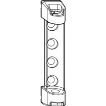 Maco - Scherenlager pvc, 7 mm Tragezapfen, 120 kg, weiß (204779)