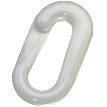 Scherglied Kunststoff weiß Materialstärke 6 mm