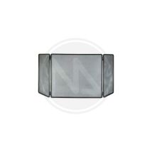 Schermi parascintille nero varna 3 ante Mille cm 110x55h attrezzi per camino
