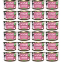Schesir Adult Thunfisch Mit Schinken In Gelee Katzenfutter Nass 24x85g