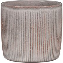 Scheurich - Solido Linea, Blumentopf Aus Keramik, Farbe: Seashell, 17,6 Cm Durchmesser, 16 Cm Hoch, 3,1 L Vol.