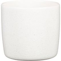 Solido, Blumentopf aus Keramik, Farbe: Perla, 28 cm Durchmesser, 25.3 cm hoch, 12.9 l Vol. - Scheurich