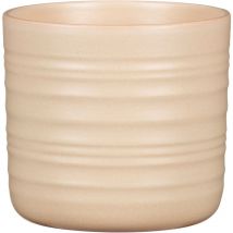 Scheurich - Cottage, Blumentopf aus Keramik, Farbe: Dry Reed, 22,7 cm Durchmesser, 20,7 cm hoch, 10,7 l Vol.