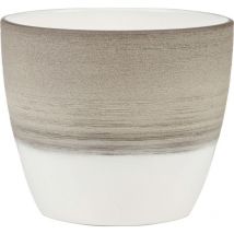 Scheurich Übertopf Serie 950 Ø 14 X 13 Cm Espresso Cream Keramiktöpfe
