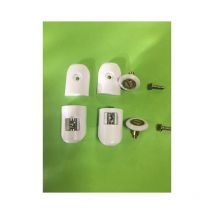 Schiebebaugruppe für Duschabtrennungen Samo RIC1600 weiß - weiß