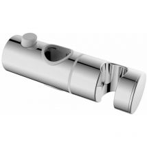 Schiebedusch unterstützung ø 24 mm Damast SC342 Chrom