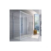 Schiebeduschnische mit 2 Glastüren Essential-Linie 96-100 cm / Öffnung 40 cm