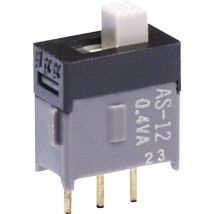 AS13AH AS13AH Schiebeschalter 28 v dc/ac 0.1 a 1 x Ein/Aus/Ein 1 St. - Nkk Switches