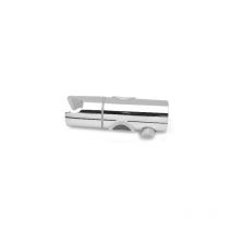 Gleithalterung für Duschstangen – 22 mm Durchmesser – 12,15 x 3,9 cm – Verchromtes ABS