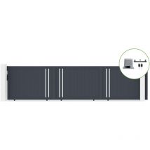 Casanoov - Schiebetor 6m giona H.140cm Aluminium + ranger C300 Motorisierung