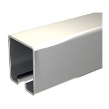 Stahl-Laufschiene 195 cm für Schiebetorbeschlag slid'up 1700-80, 30x35 mm, bis 80 kg je Tor, für hängende Tore, Industrietür