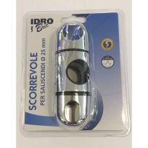 SchiebetÜr mit verchromter oberflÄche blisal0042cr