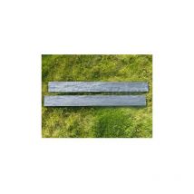 Schiefer Patina-Rand 100 cm - Packung mit 10 Stück