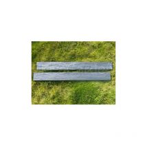 Schiefer Patina-Rand 100 cm - Packung mit 16 Stück