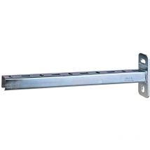 Schienenkonsole 28x30mm 30cm 28/30 Rohrträger Wandausleger verzinkt