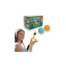 Schildkröt - balles de rechange, 6 balles orange et 6 balles bleues pour le fire blaster, diamètre 2,7 cm