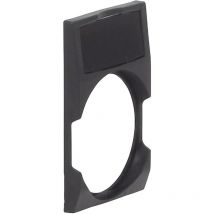 LWP4 Schildträger quadratisch Schwarz 1 St. - Baco