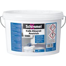 Kalk-mineral-anstrich 5 L Anti-schimmel & Nikotinsperre - Schimmel X