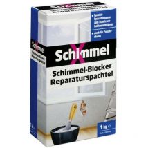 Schimmel-Blocker 1 kg Reparaturspachtel Anti-Schimmel & Nikotinsperre - Schimmel X