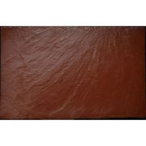 Stabuflex - Schindel Platte Rechteck rotbraun 24 x 38 cm Dach Wand Verkleidung