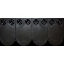 Stabuflex - Schindel Plattenverbund Biber anthrazit 24 x 56 cm Dachschindel Dachverkleidung