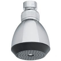 134110 Vesuvio- Soffione Spiaggia 1 Getto in Ottone Cromo Ispezionabile, Doccino 6 cm a Pioggia ad Alta Pressione, Soffione ø 62 mm per Cabina