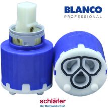 480050-B003 Cartuccia Ricambio Miscelatore blanco 122063, 35 mm NKB-35A ke, Blu per rubinetto Lavabo - Schläfer