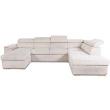 Schlafsofa Casapy Modernes Design Beige 326x216 Cm