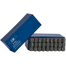 Schlagbuchstaben Set Buchstabenstanzer Schlagstempel A-Z & Schrifthöhe 5 mm