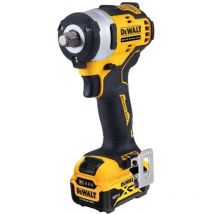 DeWalt DCF901P2-QW Akku-Schlagschrauber – max. Drehmoment 190Nm – 18V – 2x 2Ah Akkus – Schnellspannbohrfutter – Ideal für Heimwerker