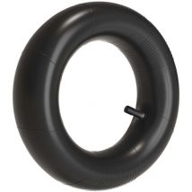 Wiltec - Schlauch für Rasenmäherreifen 16 x 6.50 – 8 mit geradem Ventil zur Selbstmontage