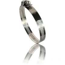 Buri - Schlauchschellen Edelstahl 46-70mm [1 Stück] Profi 304 Qualität Schlauchklemme Schlauchschellen geeignet für die Waschmaschine oder als