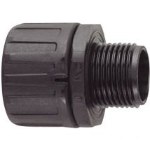 166-21003 HG16-S-M20 Schlauchverschraubung Schwarz M20 11.80 mm Gerade 1 St. - Hellermanntyton