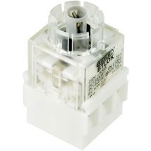 Btlo5k Élément De Contact Avec Culot D'Ampoule 2 Nf À Rappel 250 V 1 Pc(s) D71012 - Schlegel