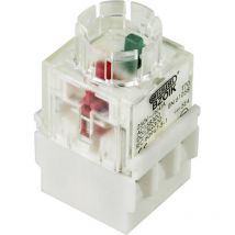 Bzoik Elemento di contatto 1 nc, 1 na Momentaneo 250 v/ac 1 pz. - Schlegel