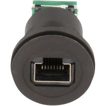 Schlegel - Rj45-einbaubuchse Rrjrj45stbsw Buchse, Einbau Polzahl 8p8c 1 St.