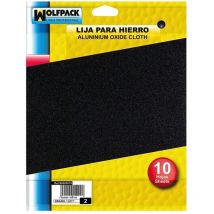 Schleifpapier für Metall Maurer, 2 grob (Set mit 10 Bögen)