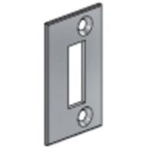 Längle Al-Office-CP Schließblech für Glasstärke 8/10/12 mm Edelstahl gebürstet