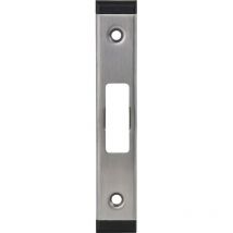 Schließblech für mfv Secury Zusatzfalle 1-flg. U-Stulp 24 x 6 x 120, Edelstahl