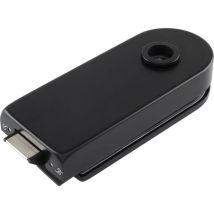 Schloss Studio Rondo unversperrbar, Glas 8 mm,Alu schwarz matt ral 9005 (10.200)