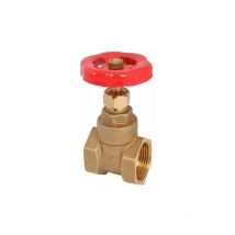 Schlösser MS-Muffenschieber, IGxIG DN50 2 , BL.,Handrad rot,PTFE