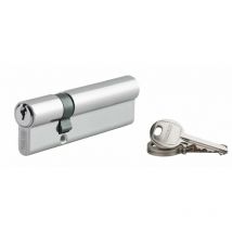 SP - Schlosszylinder mit gezahntem Schlüssel Ecopro vernickelt - 30 x 70 - Verschiedenes - thirard - 00007371