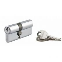 SP - Schlosszylinder mit gezahntem Schlüssel Ecopro vernickelt - 30 x 40 - Verschiedenes - thirard - 00007278